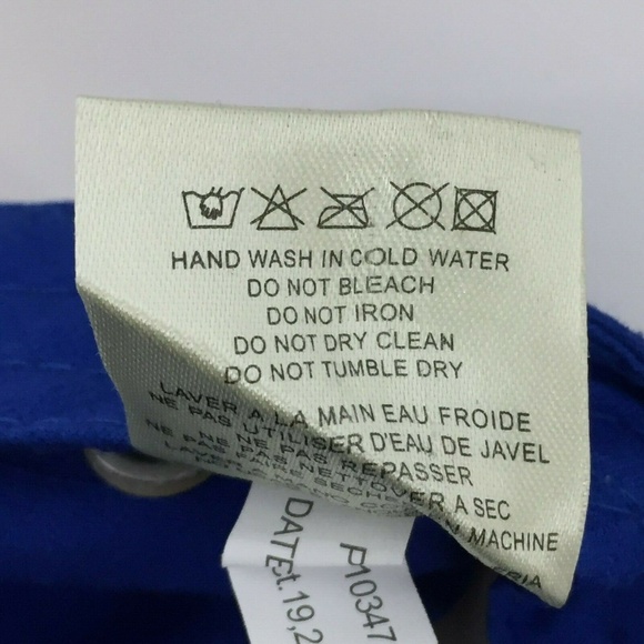 Adams Heavily Distressed Visor Buckle Strap Hat - Picture 7 of 8